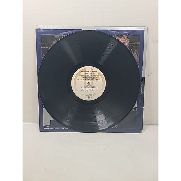 The Police‎ LP Vinyl Record Reggatta De Blanc 1979 A&M SP-4792 - Picture 7 of 8
